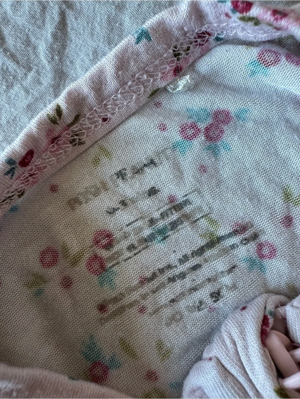 Posh Peanut Floral Ruffle Zip Footed Sleeper